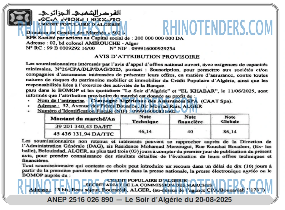 Le Jour d'Algérie