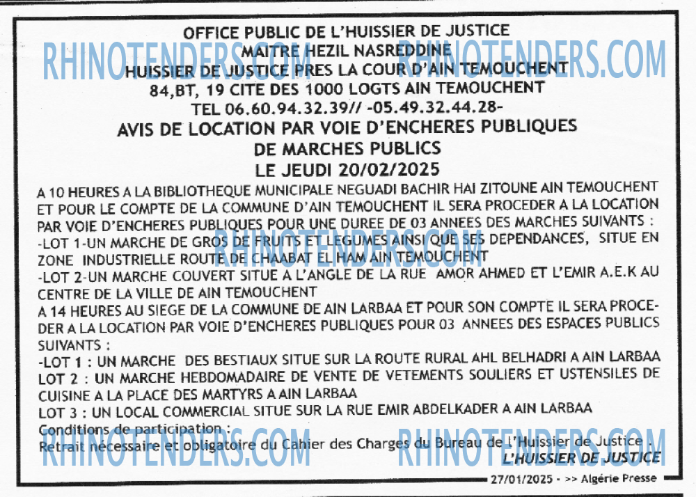 ALGERIE PRESSE