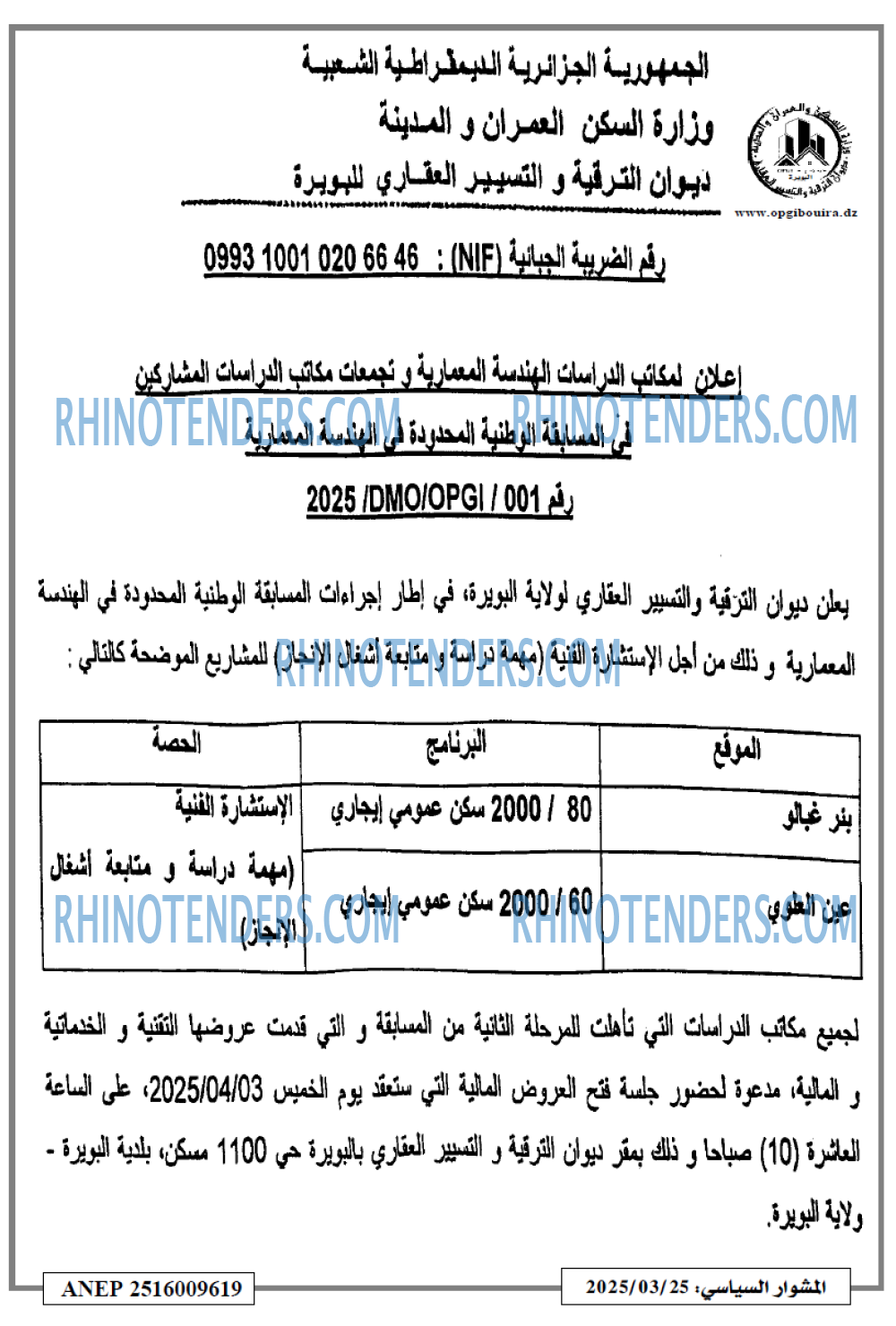 المشوار السياسي