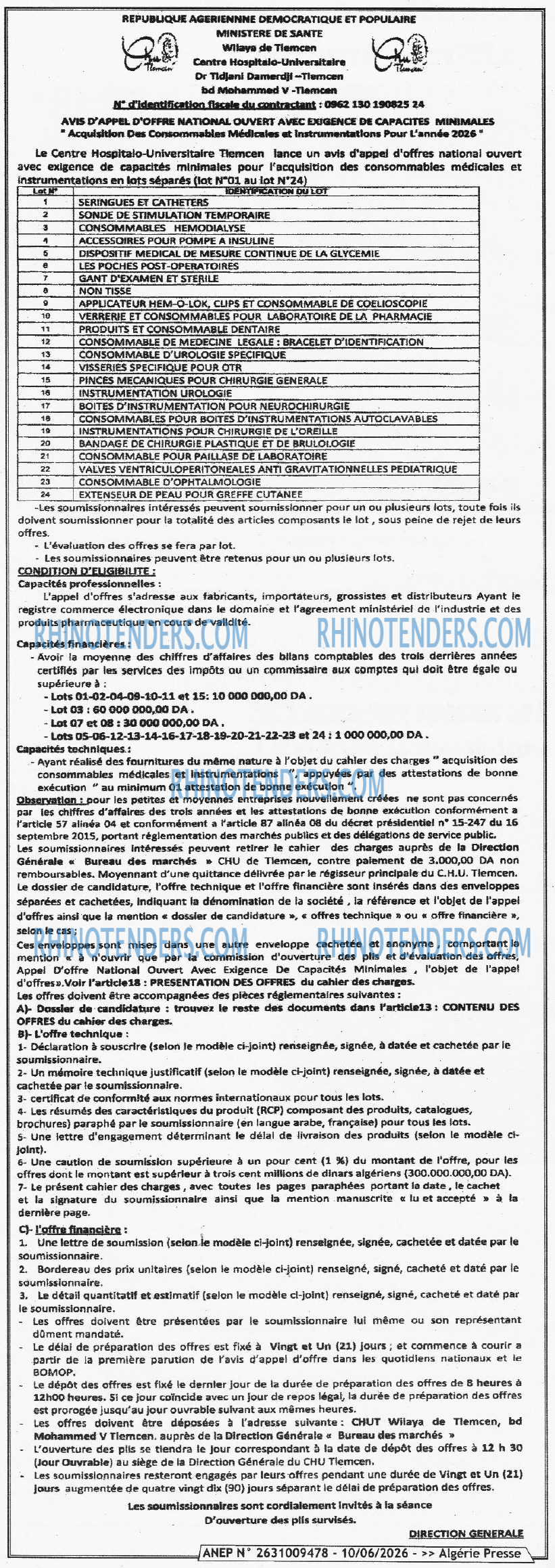ALGERIE PRESSE