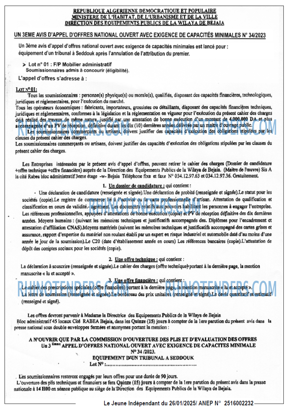Jeune Independant