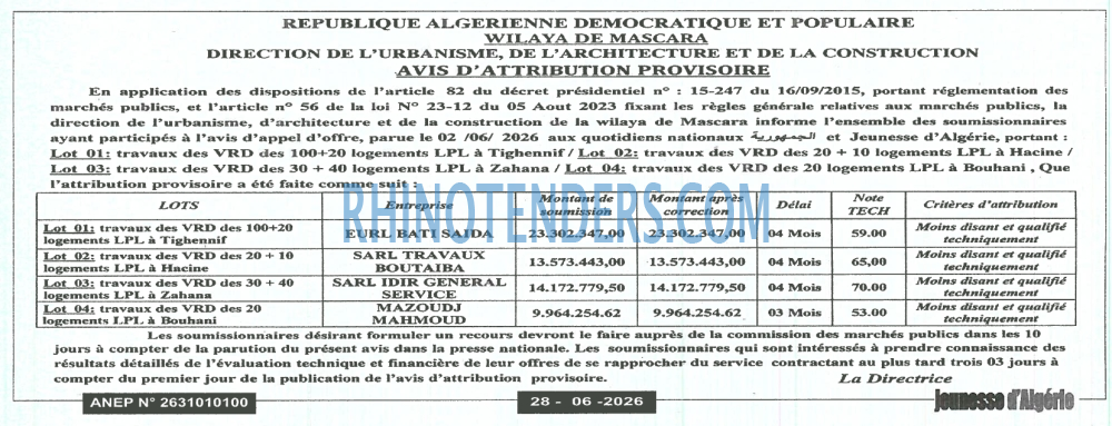 Jeunesse d'Algerie