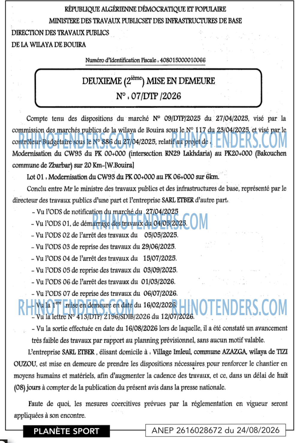 PLANETE SPORT