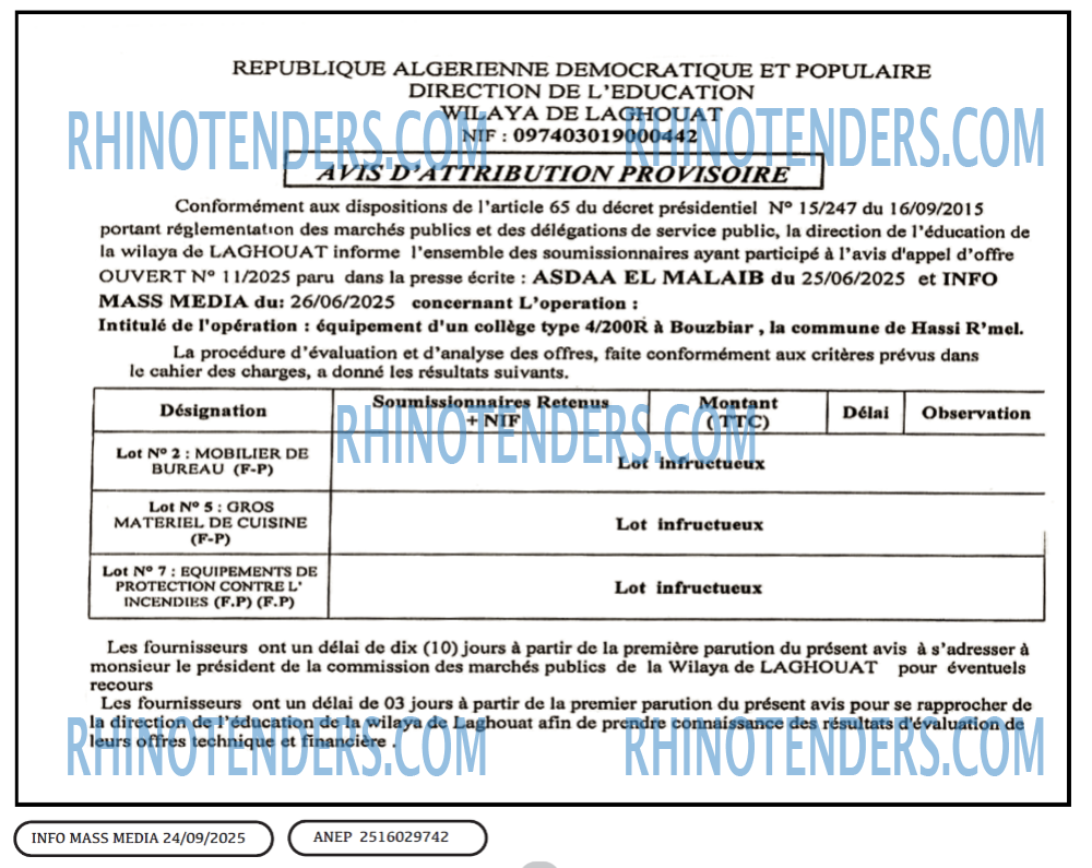 Infos Mass Media
