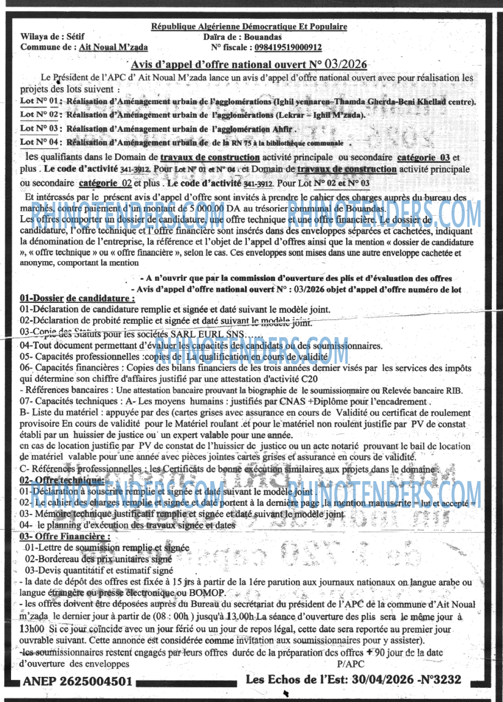 Les Echos de l'Est