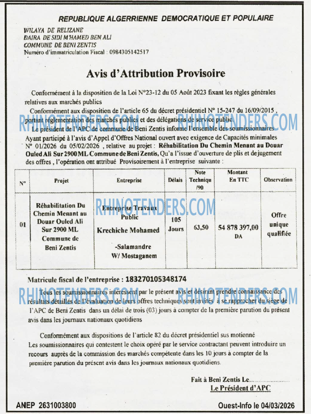 OUEST INFO