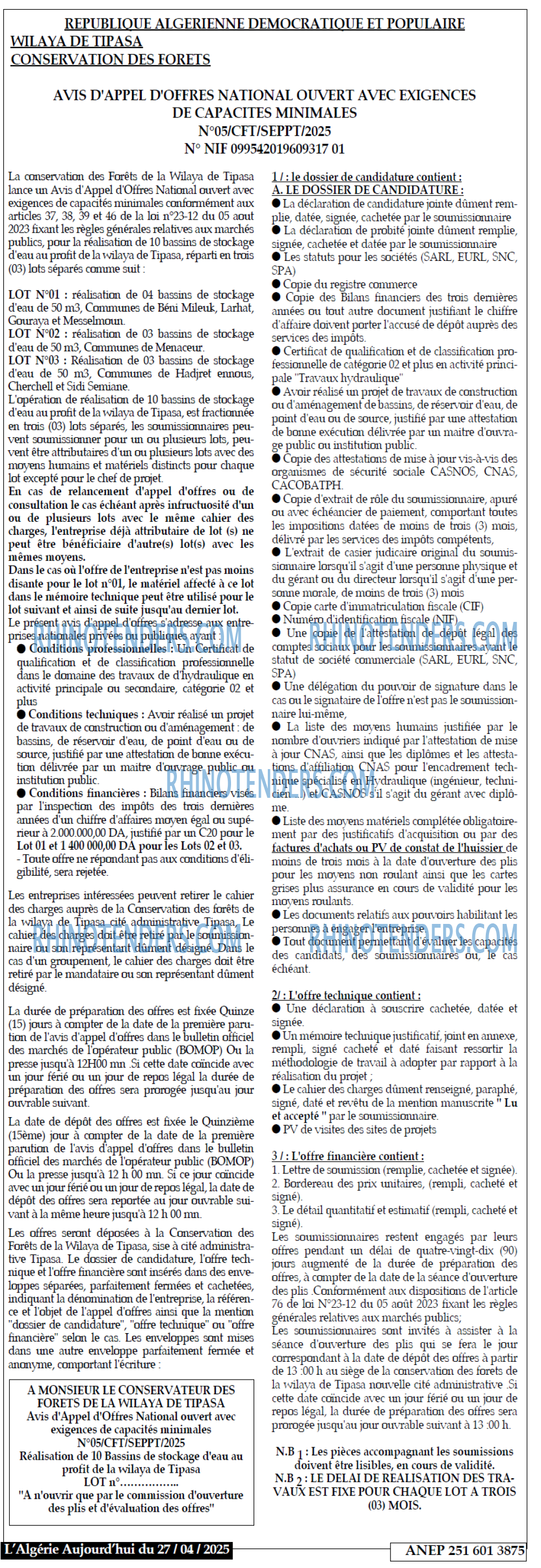 CAP OUEST