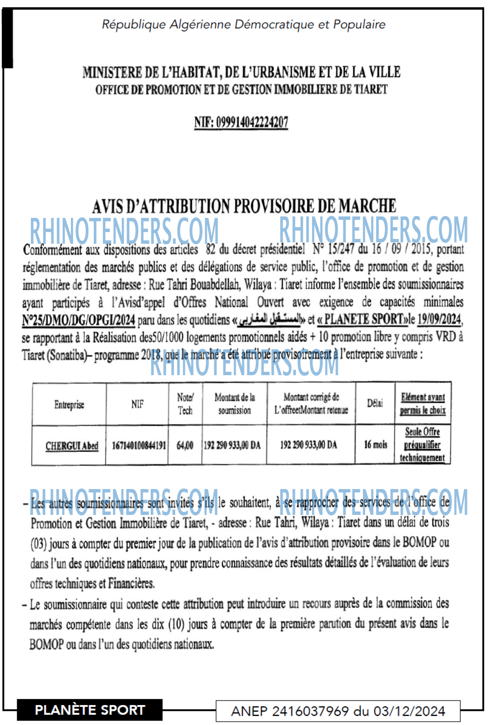 PLANETE SPORT