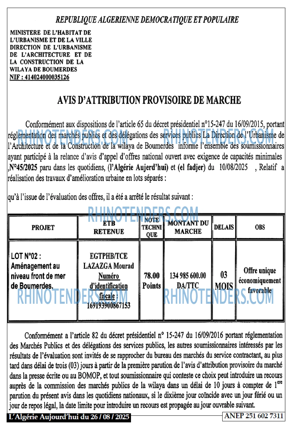 Aujourd'hui