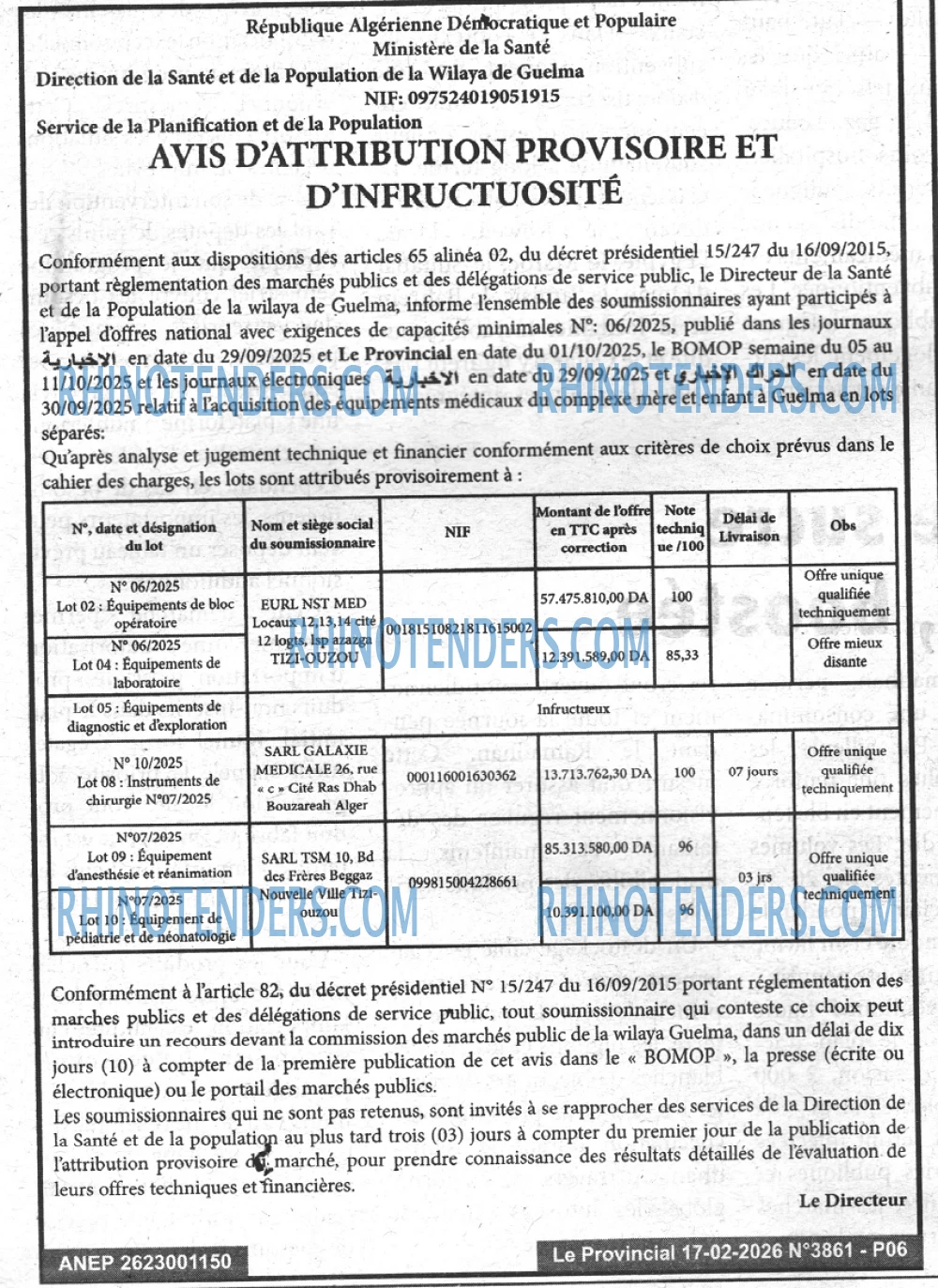 LE PROVINCIAL