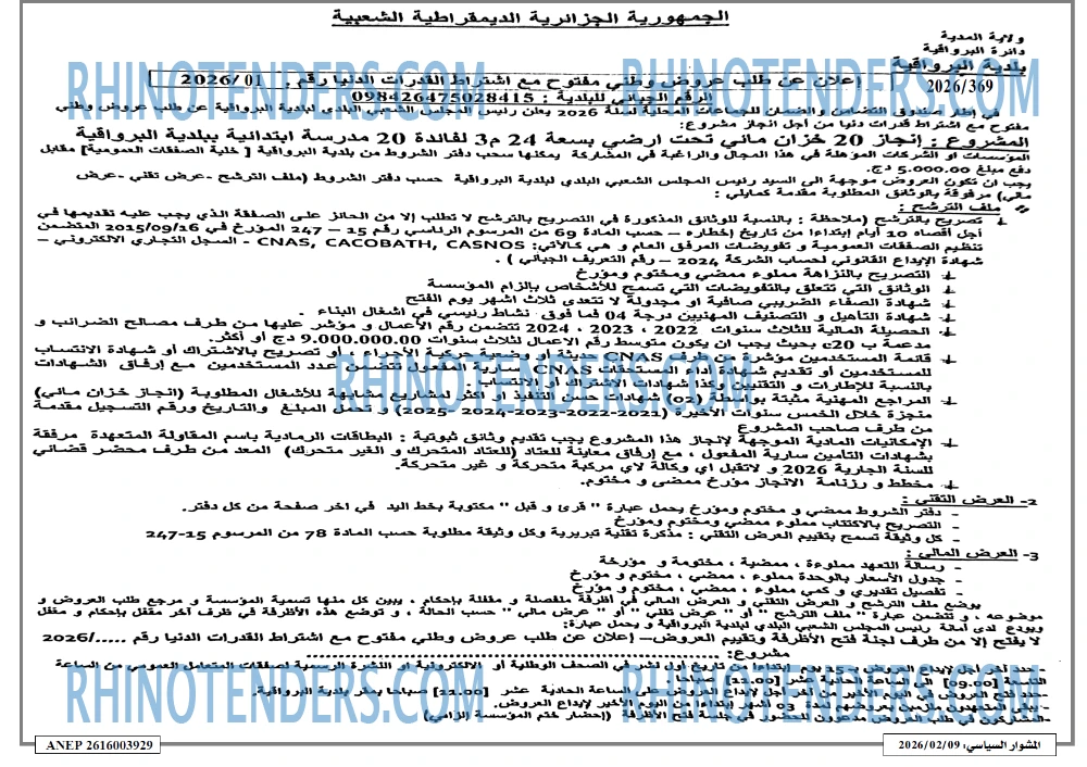 المشوار السياسي