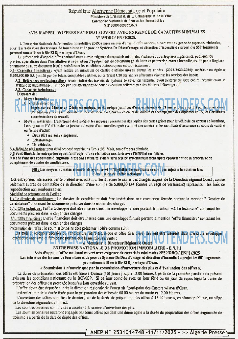 ALGERIE PRESSE