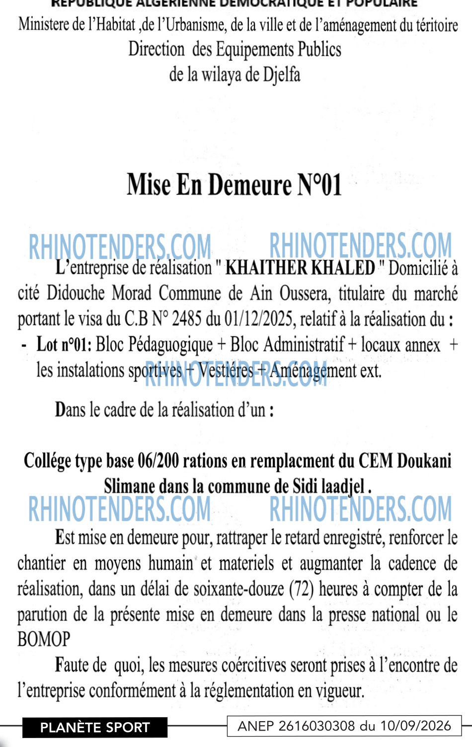 PLANETE SPORT