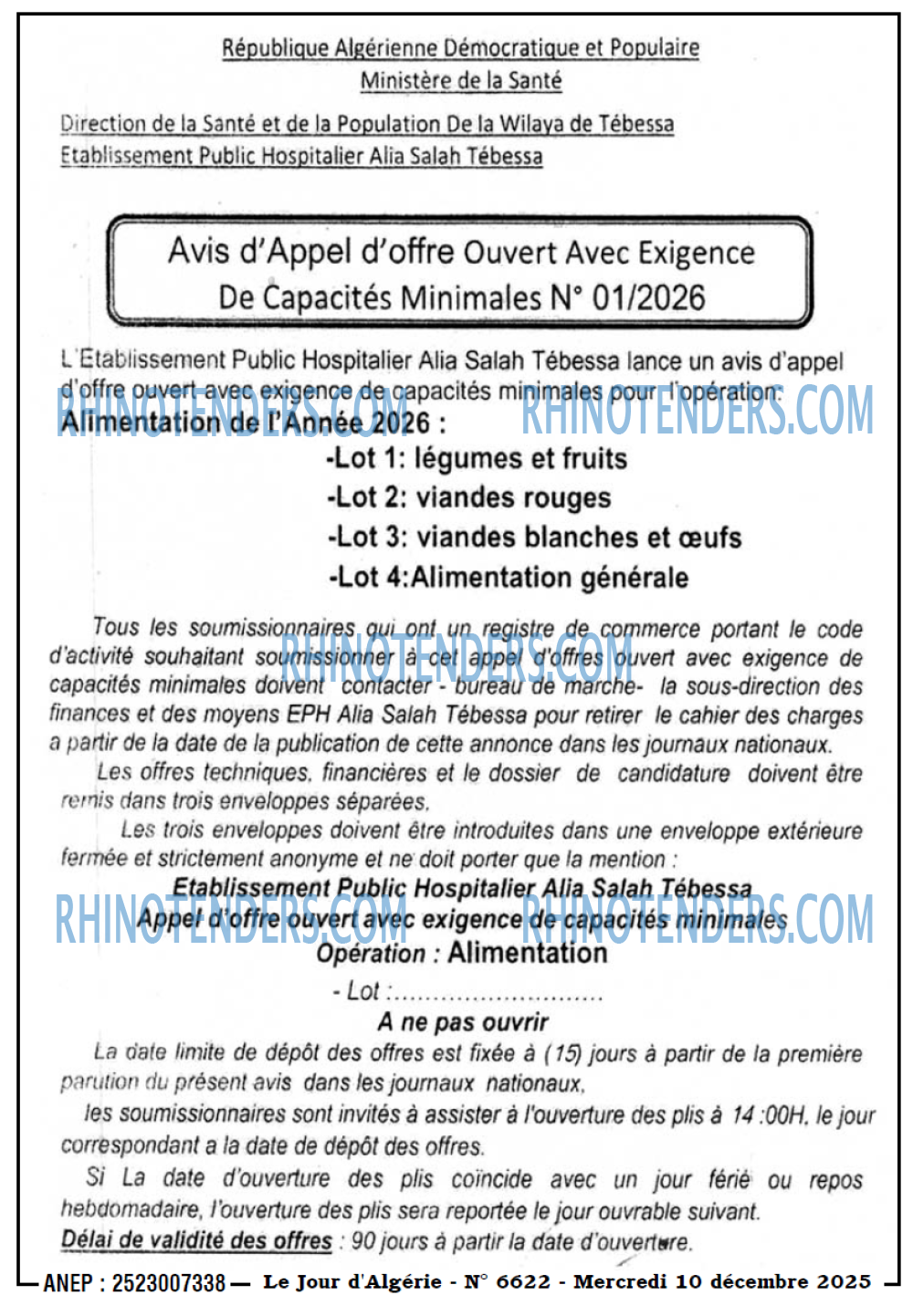 Le Jour d'Algérie