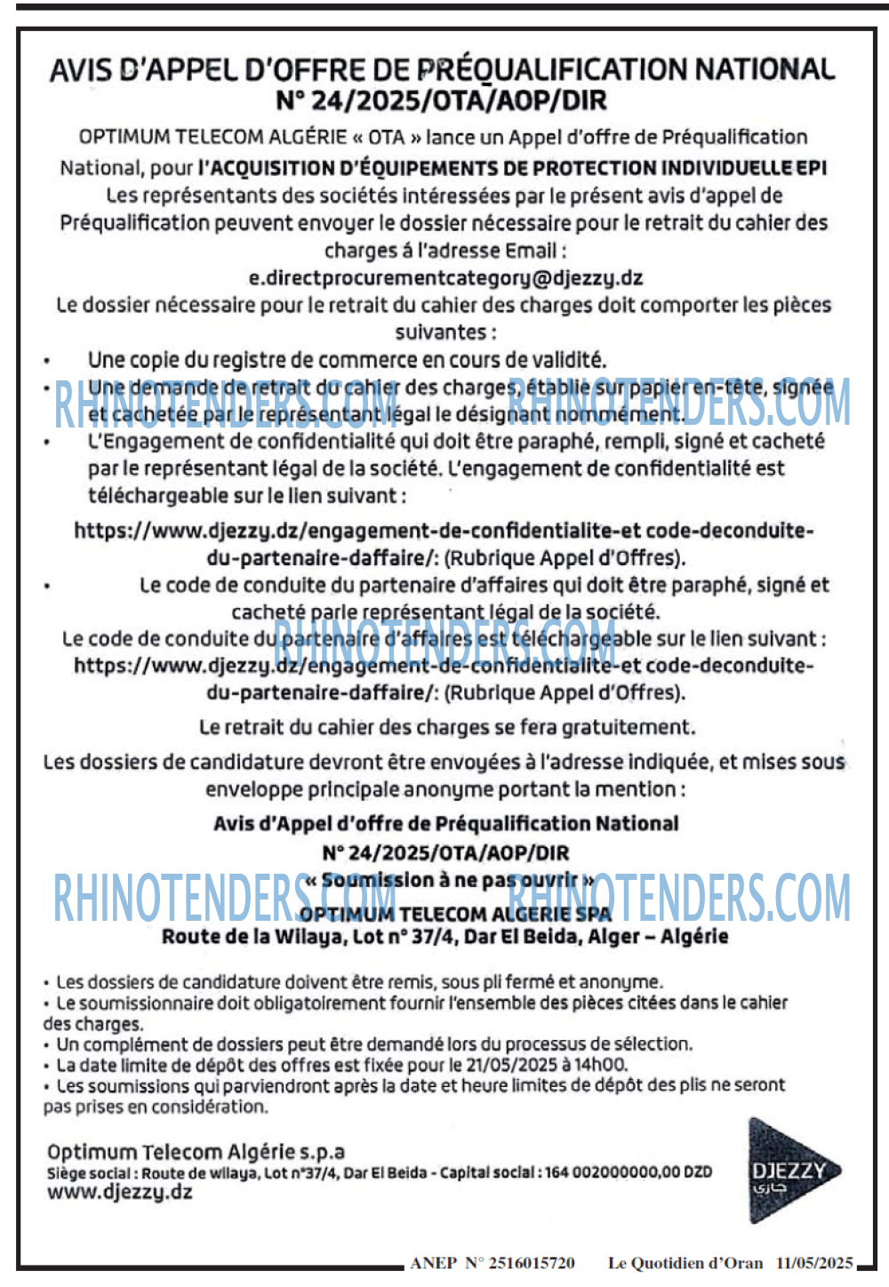 Optimum Telecom Algerie