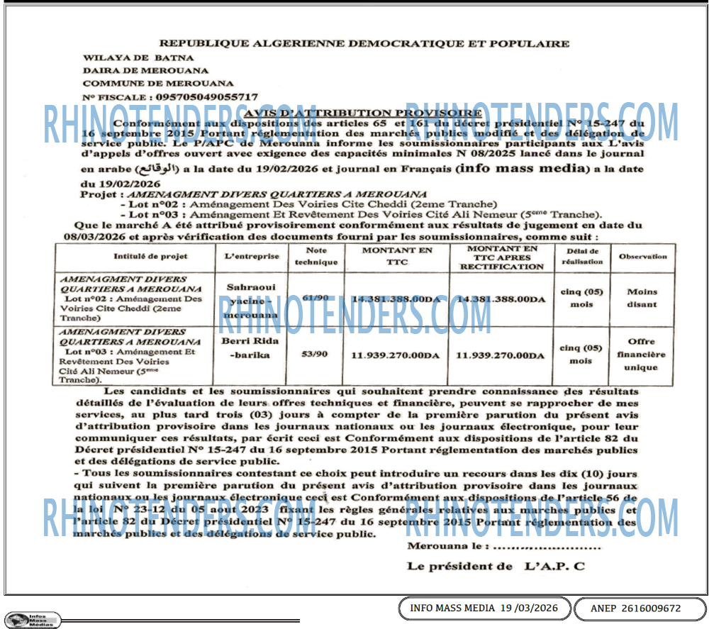 Infos Mass Media