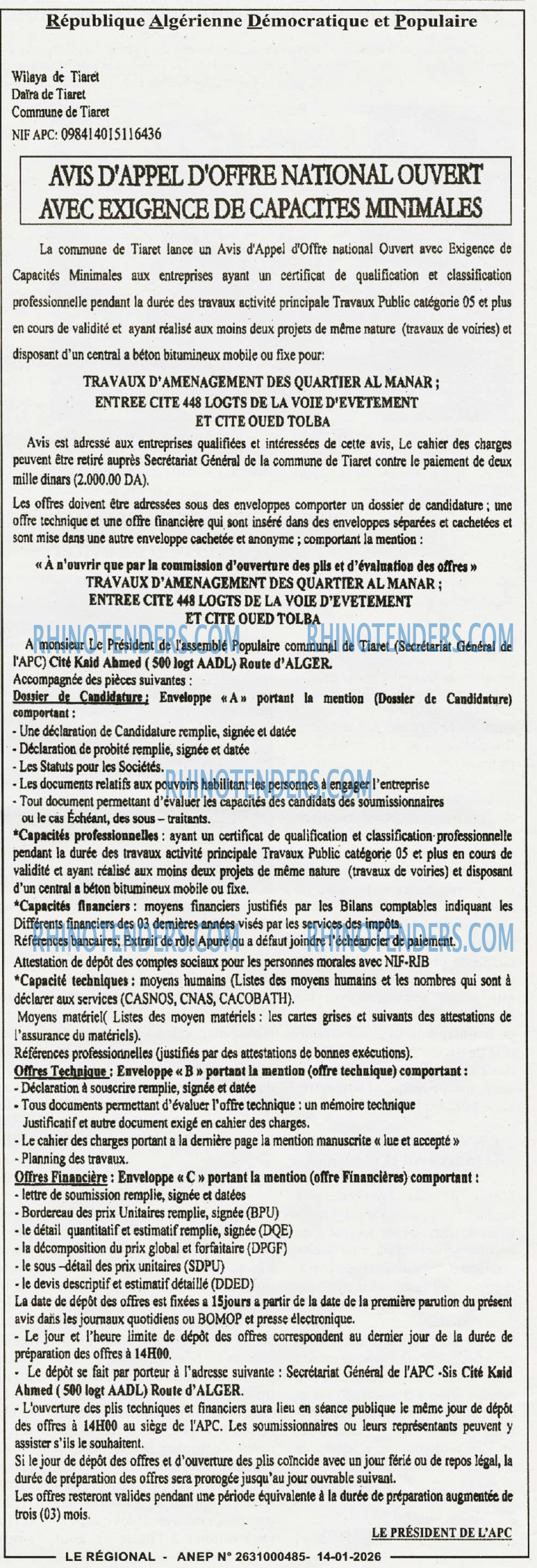 LE REGIONAL