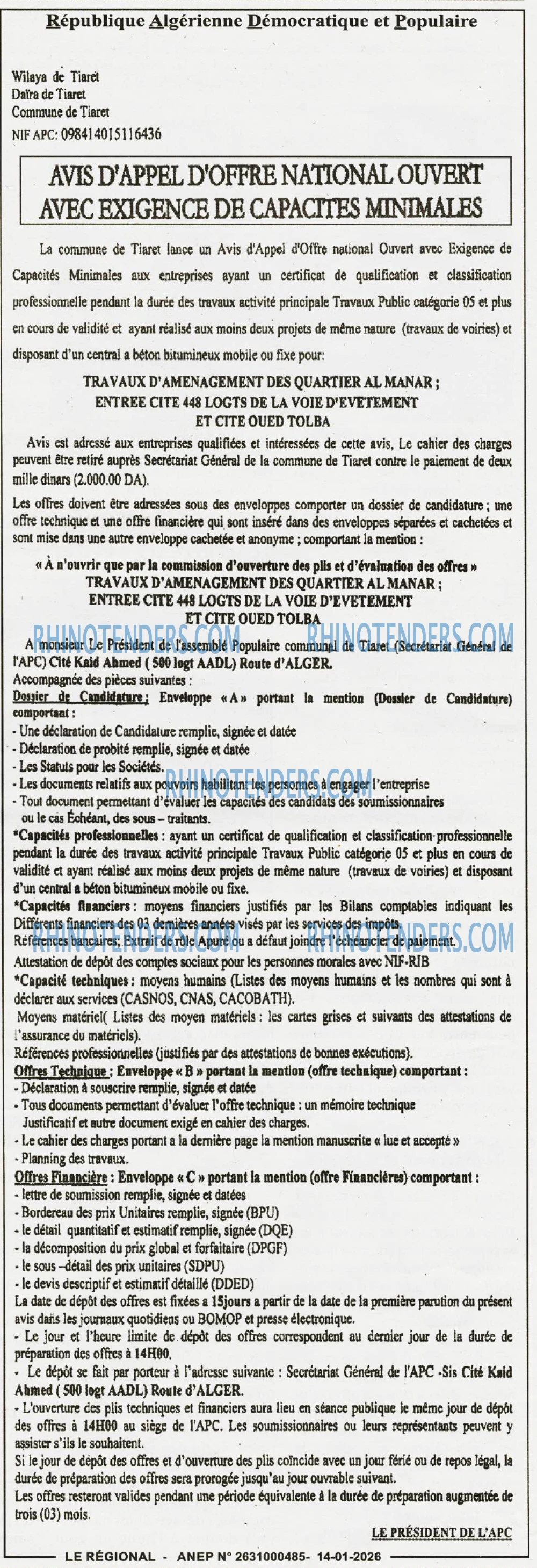LE REGIONAL