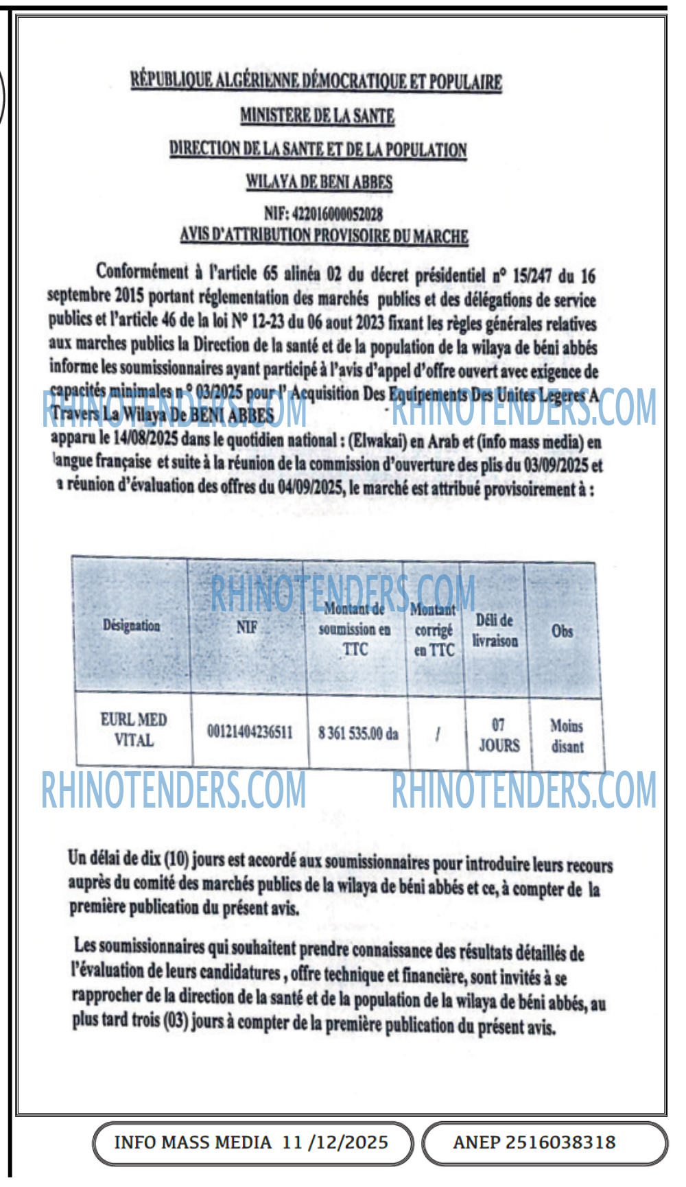 Infos Mass Media