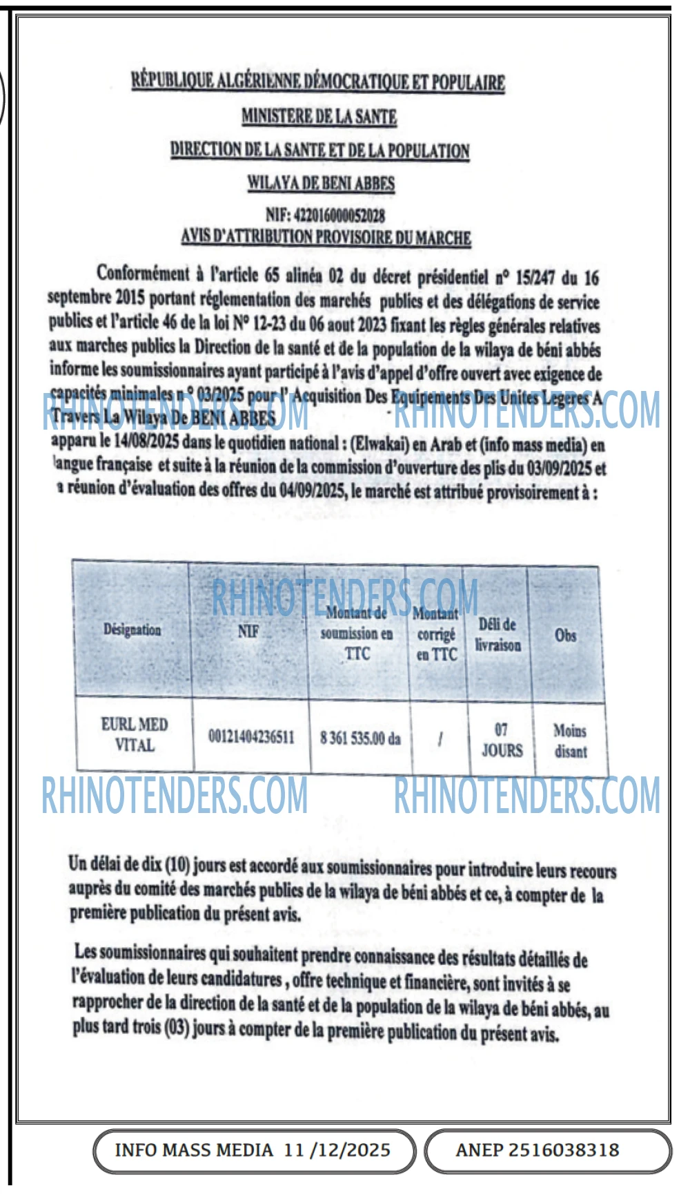 Infos Mass Media