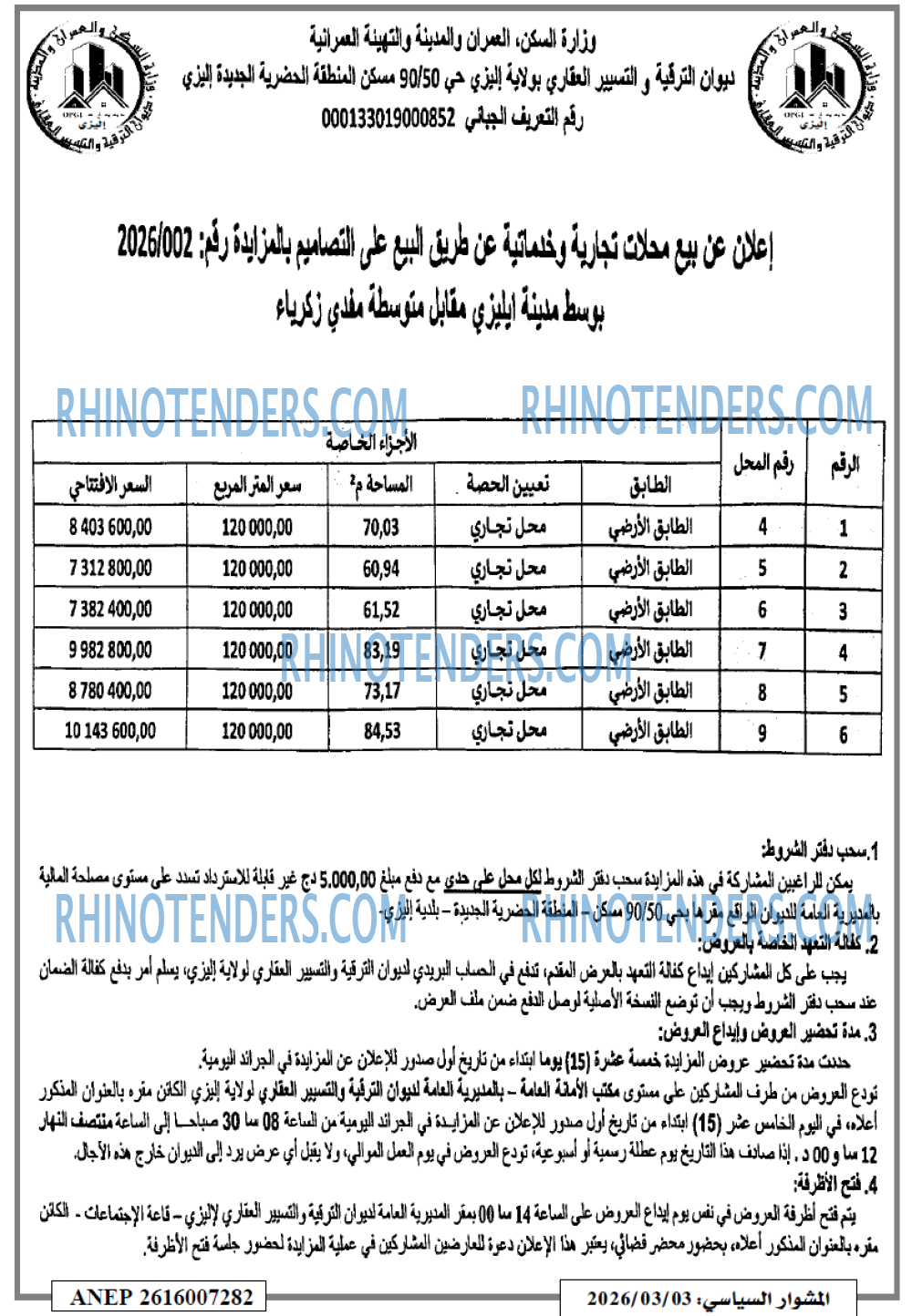 المشوار السياسي
