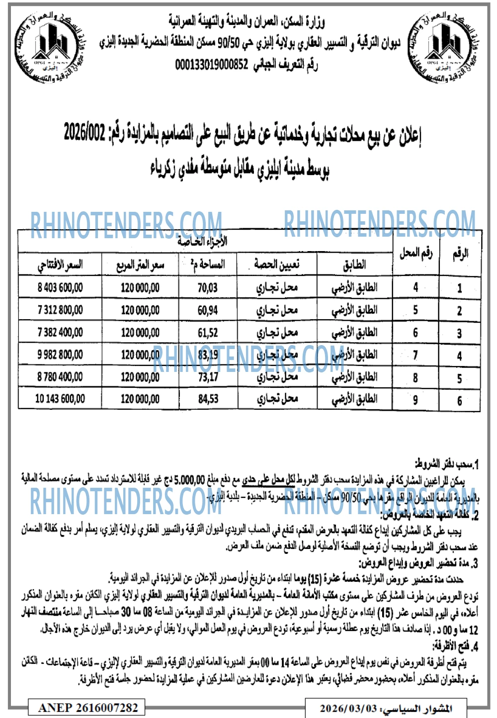 المشوار السياسي