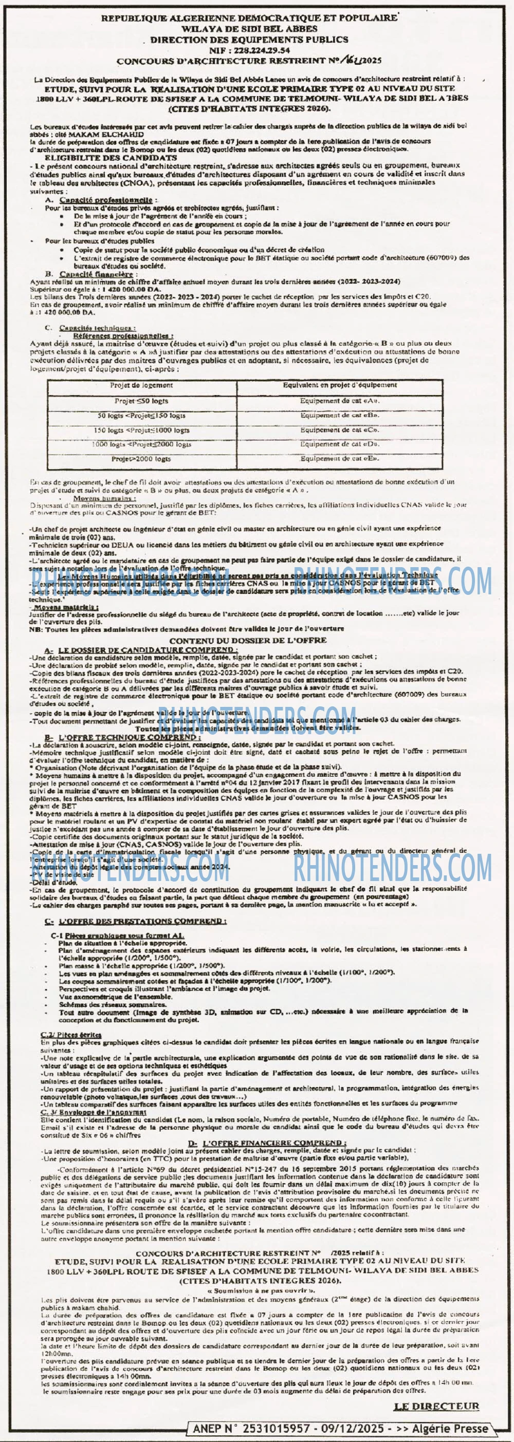 ALGERIE PRESSE