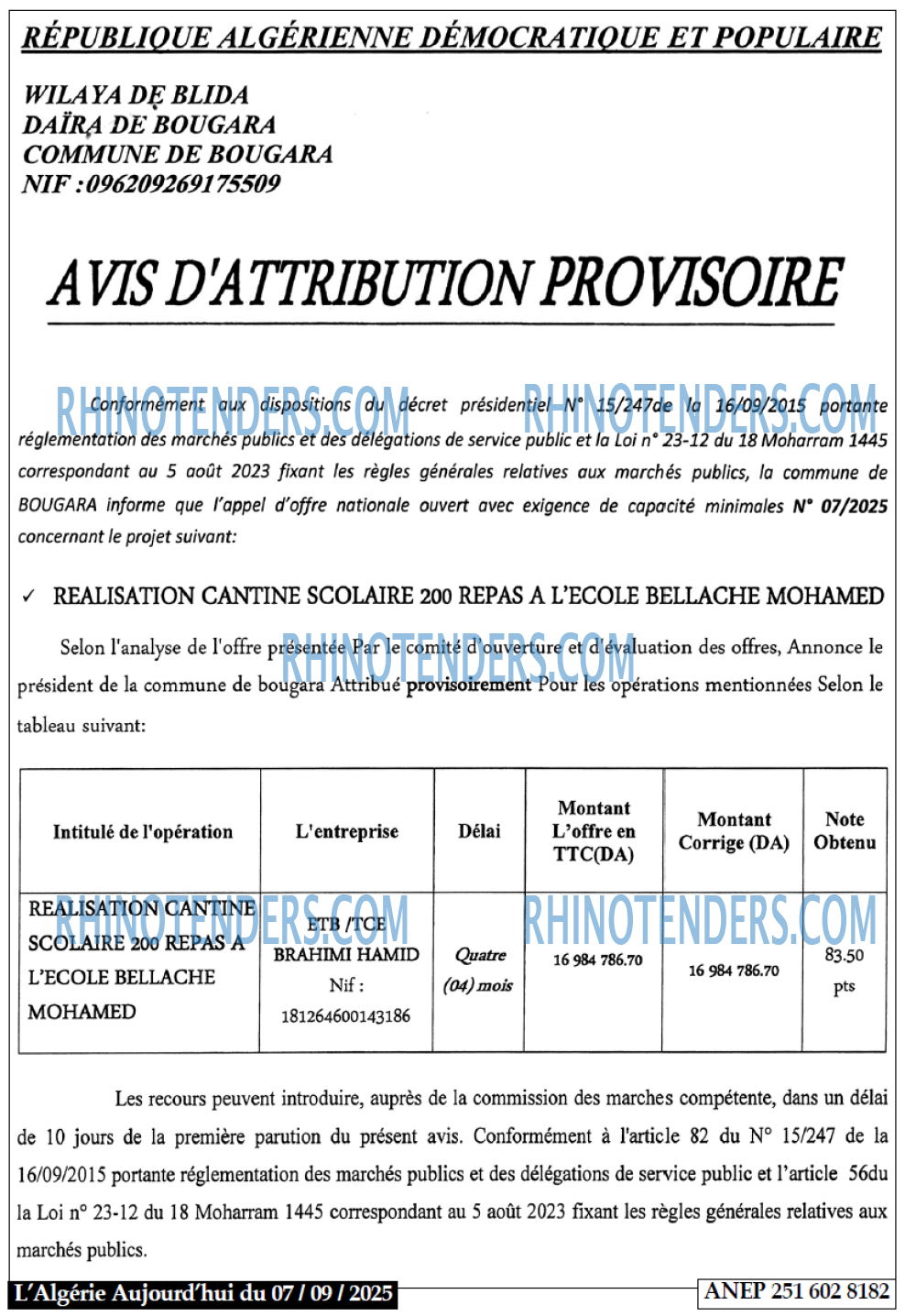 Aujourd'hui