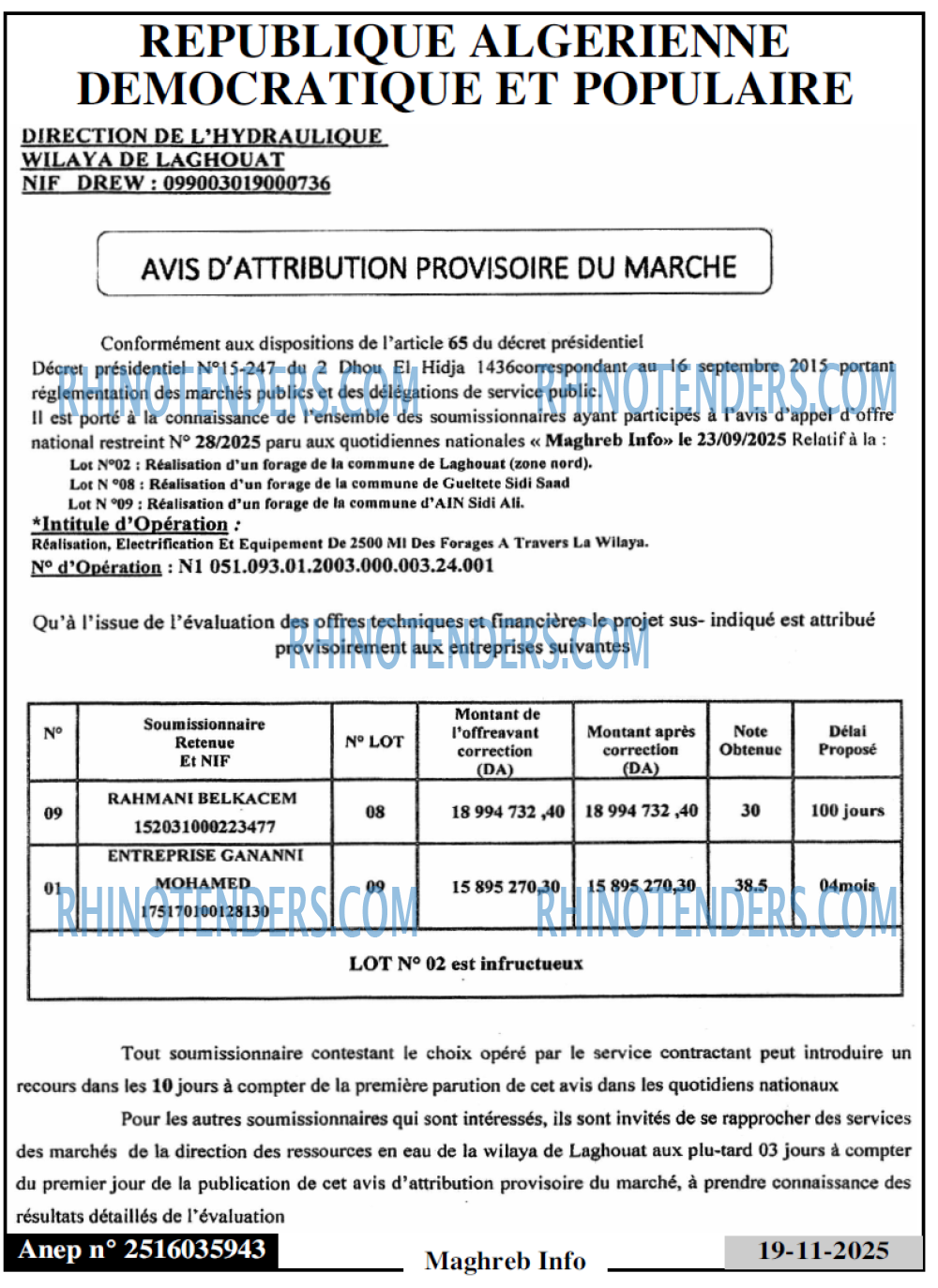 LE MAGHREB
