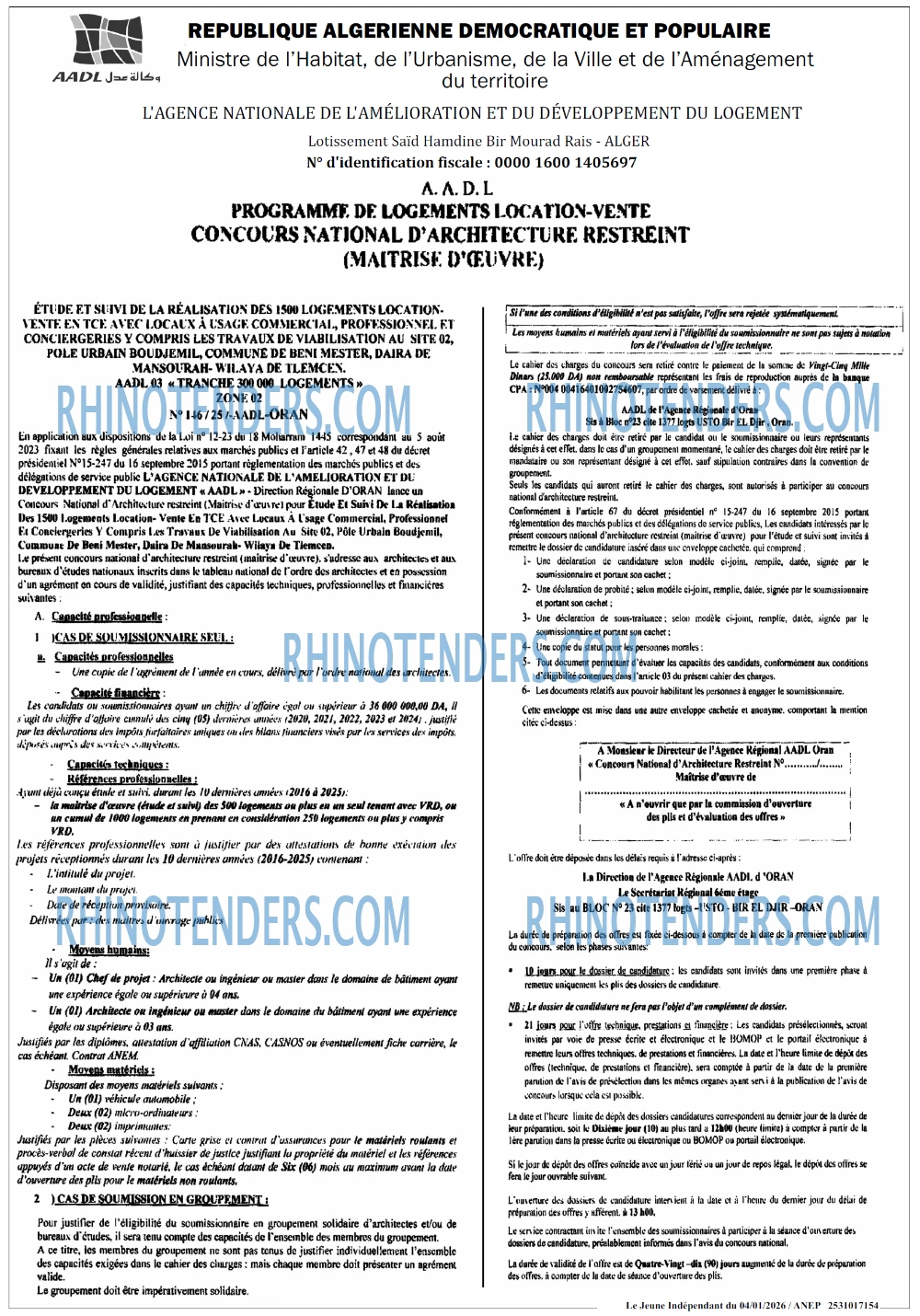 Jeune Independant