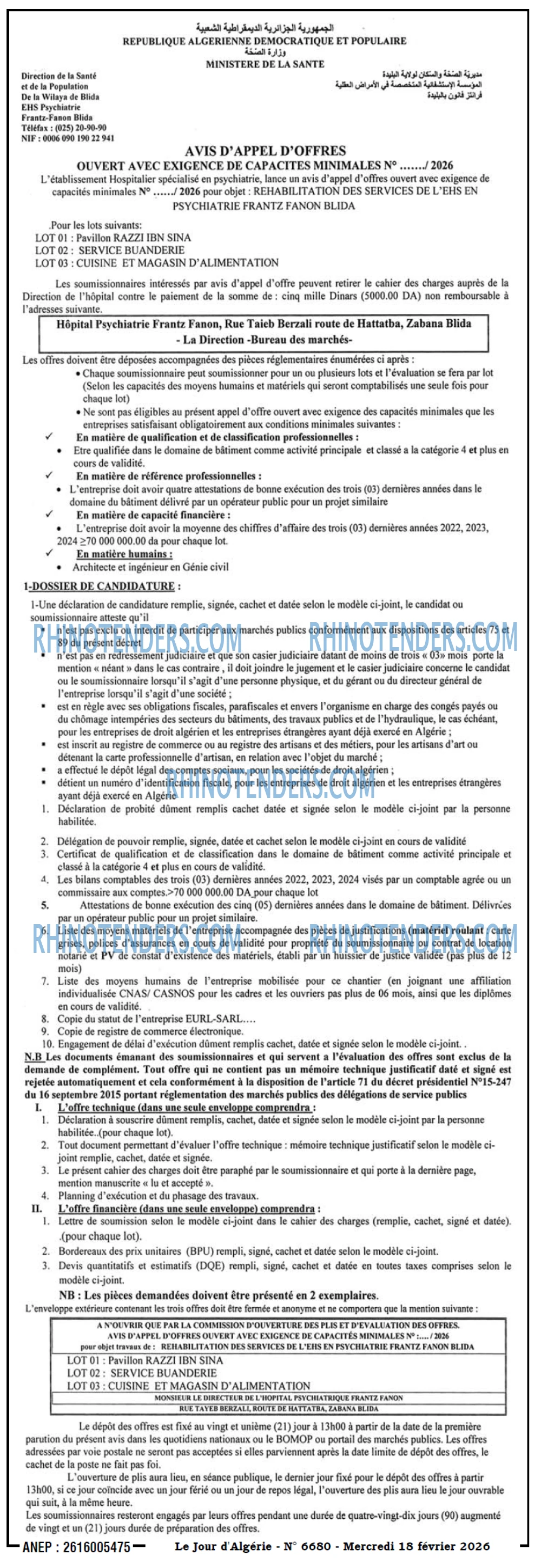 Le Jour d'Algérie