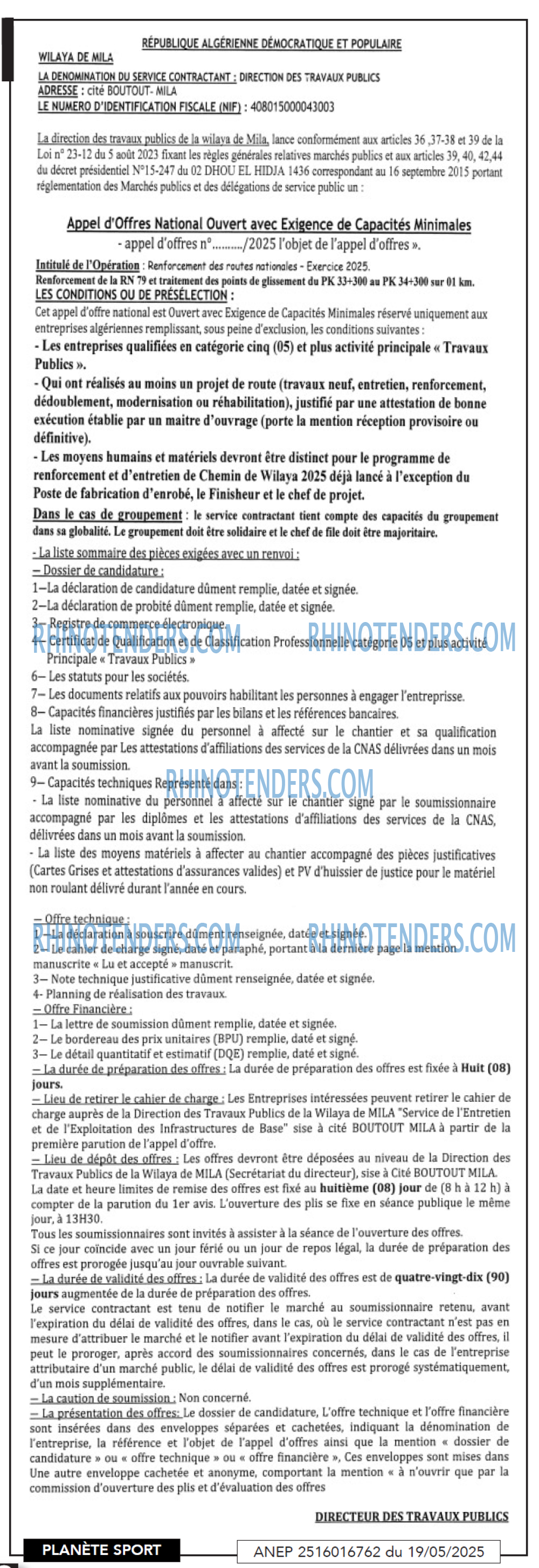 PLANETE SPORT