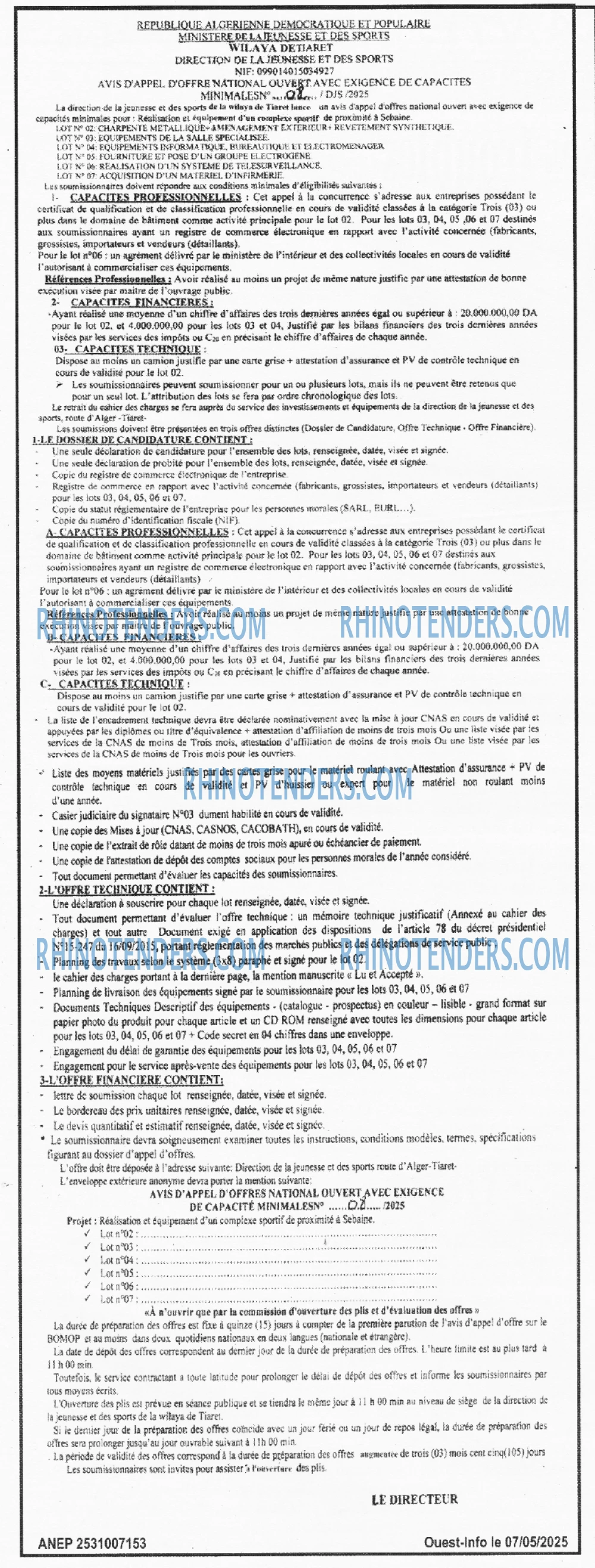 ouest TRIBUNE