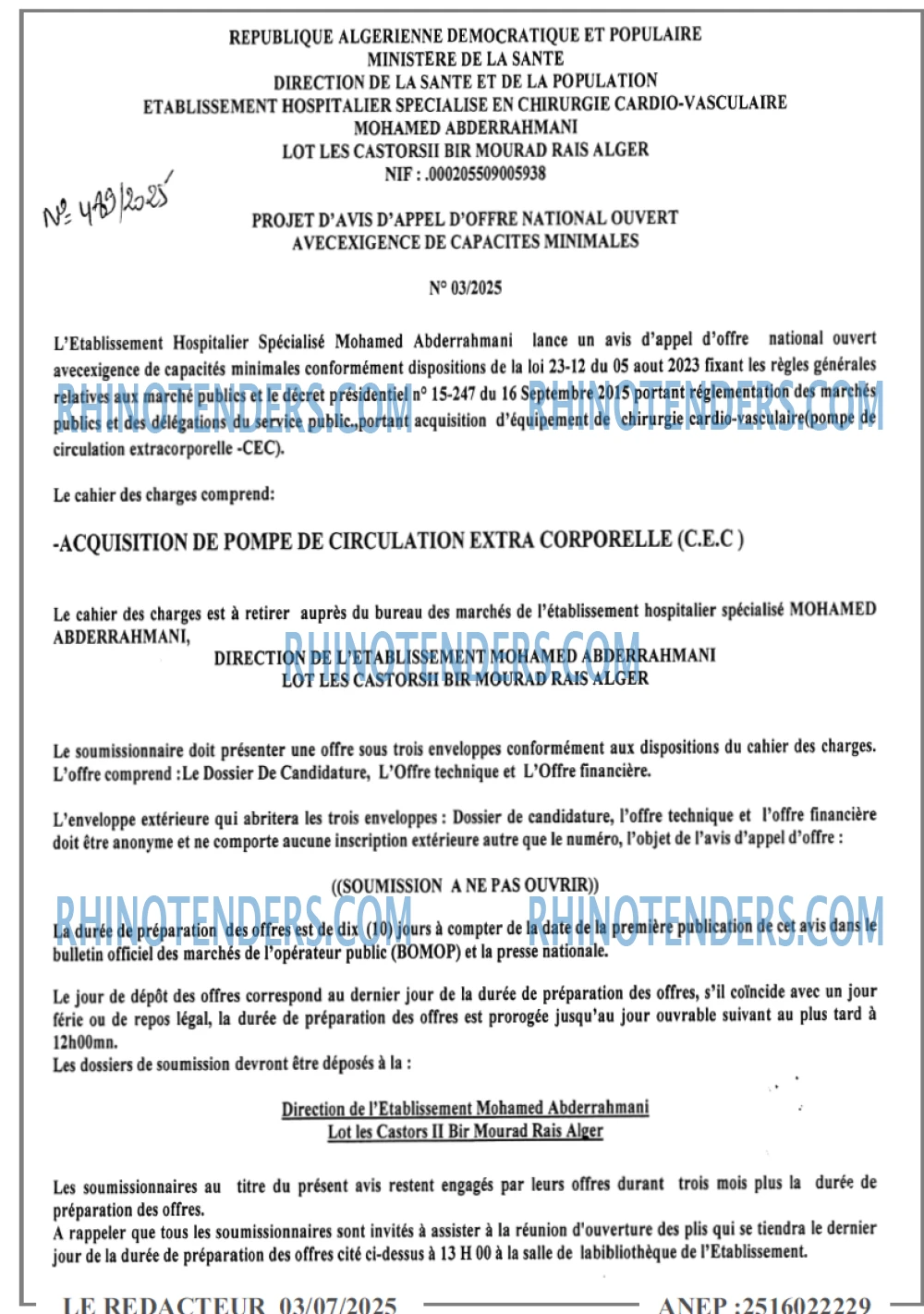 LE REDACTEUR