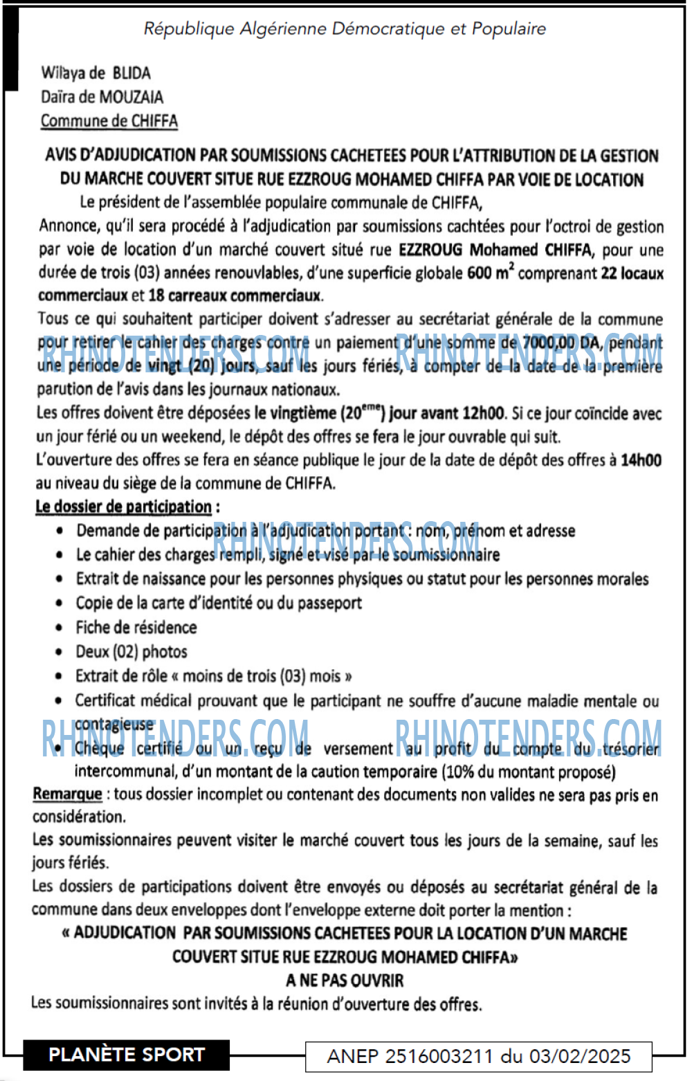 PLANETE SPORT