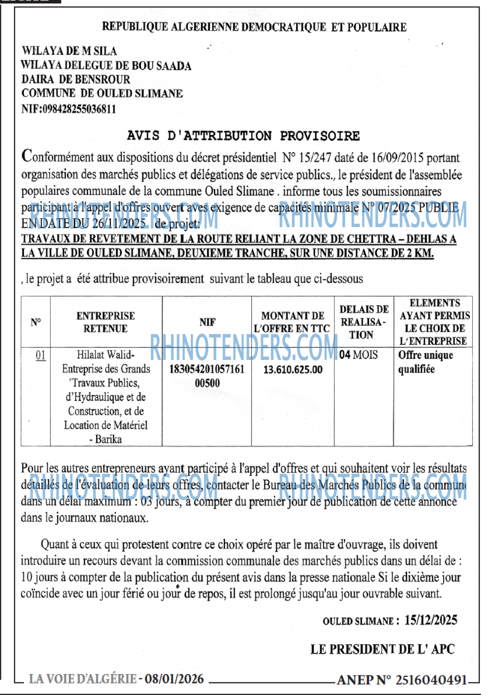 La Tribune