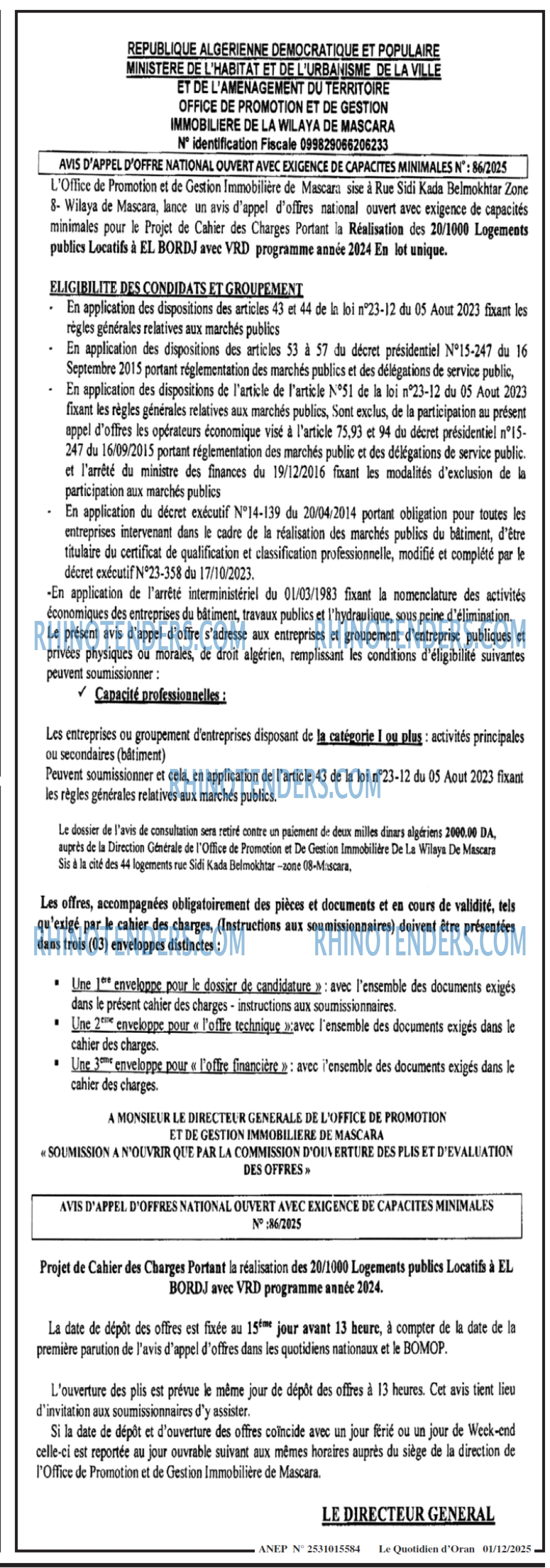 Le Quotidien d'Oran