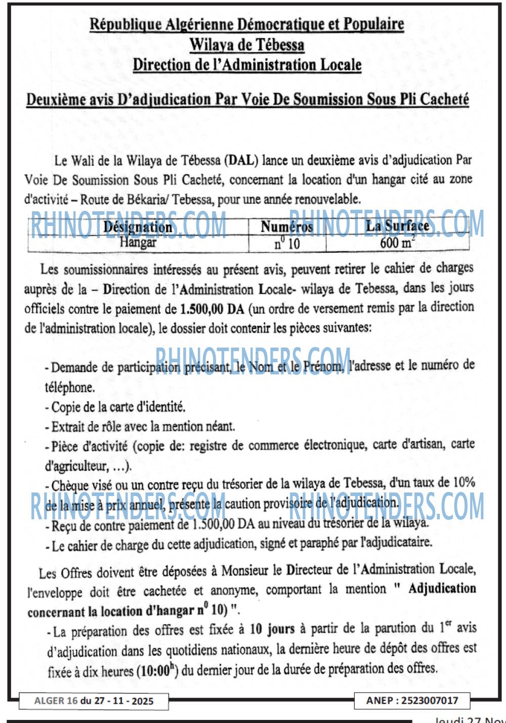 ALGER 16