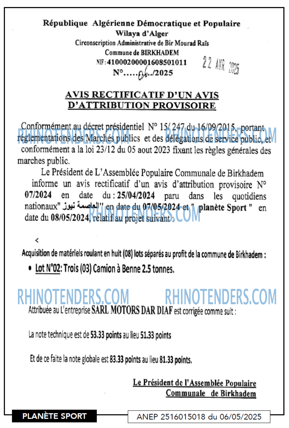 PLANETE SPORT