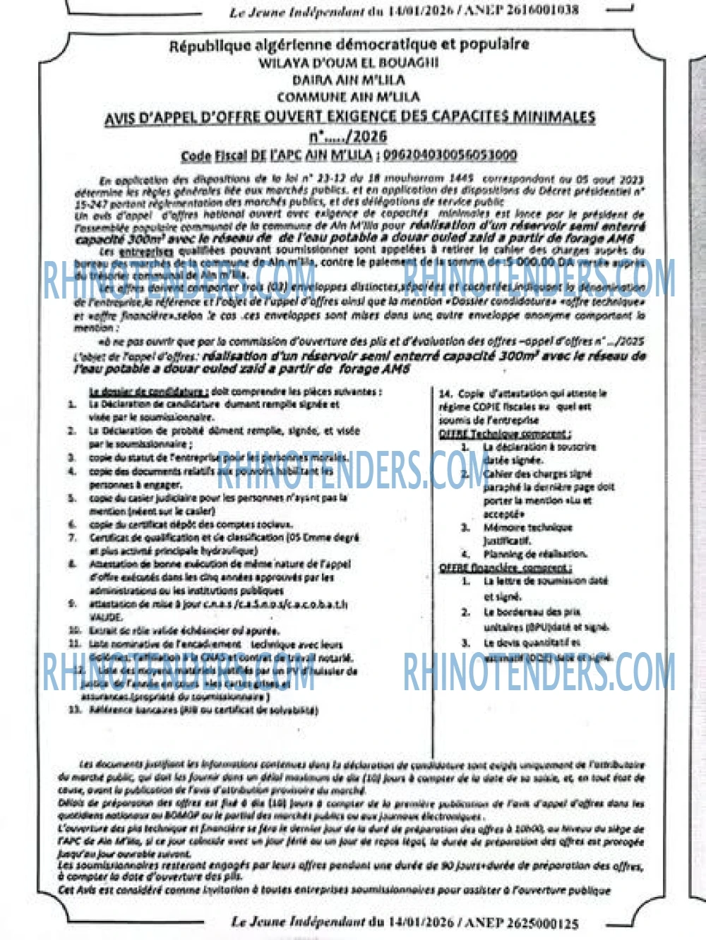 Jeune Independant