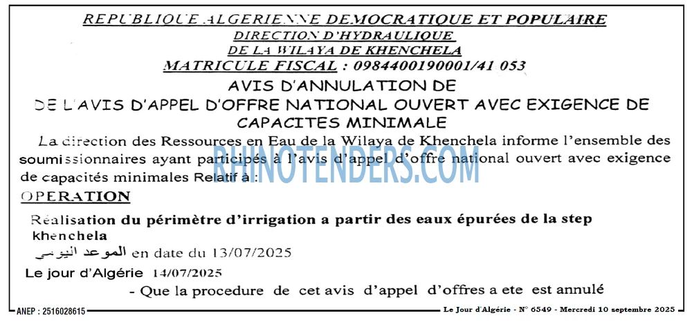 Le Jour d'Algérie
