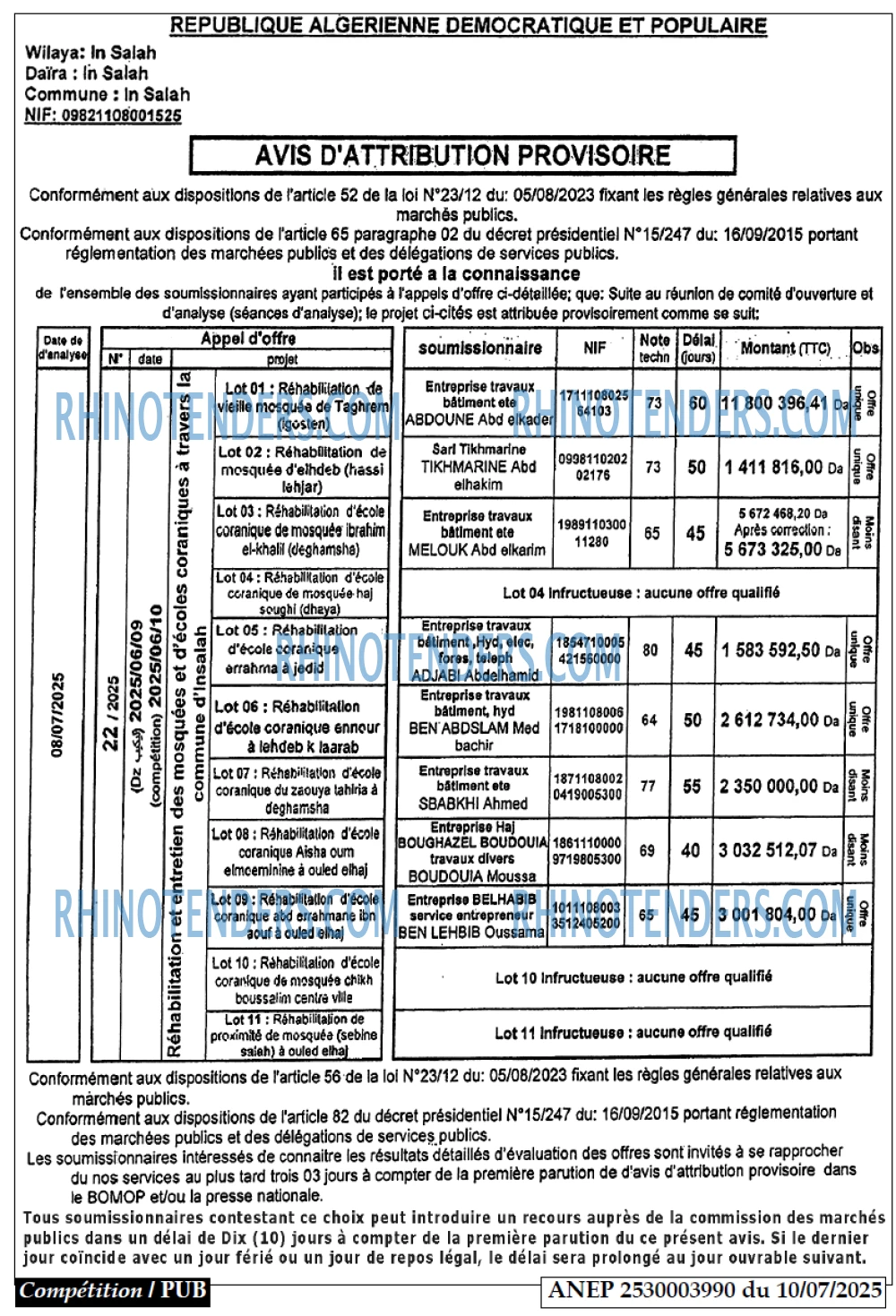 Autres