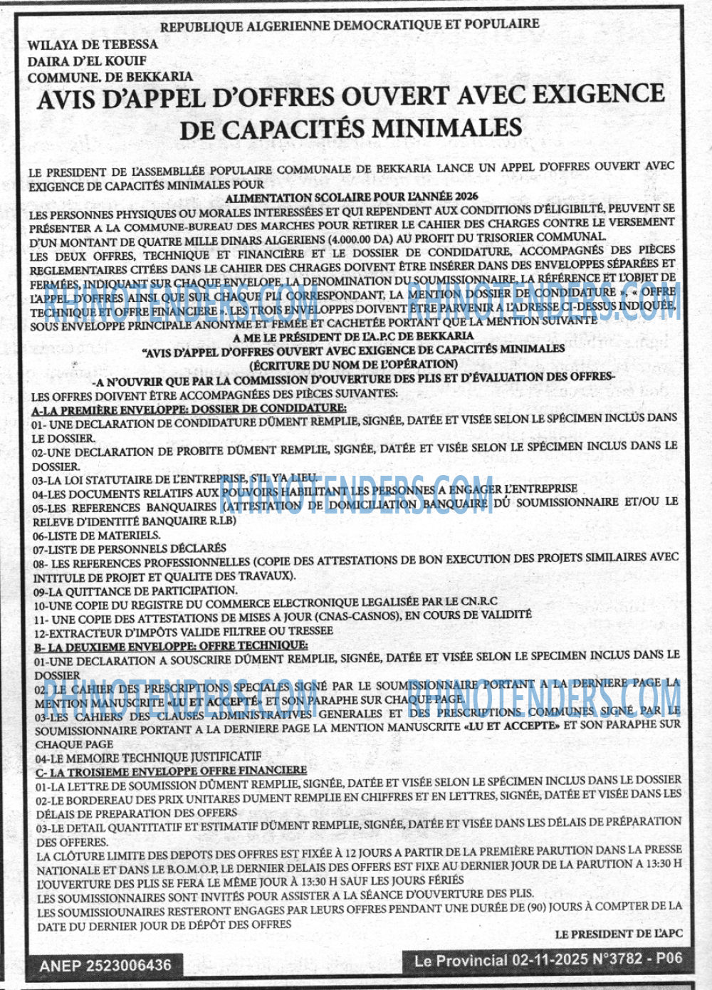 LE PROVINCIAL