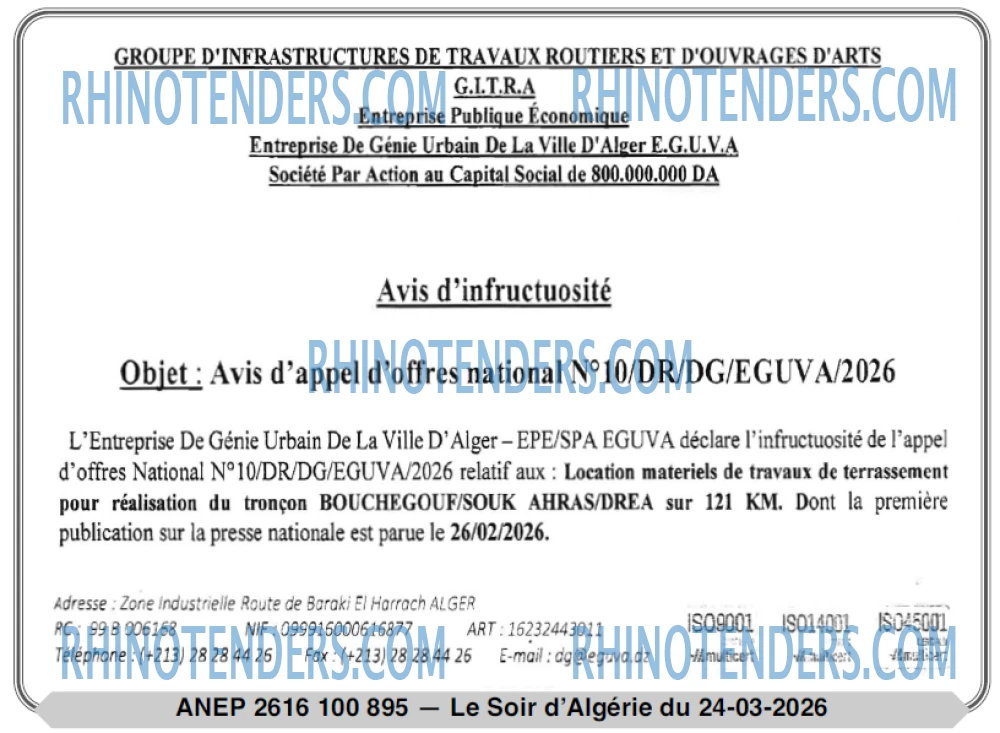 LE SOIR D'ALGERIE