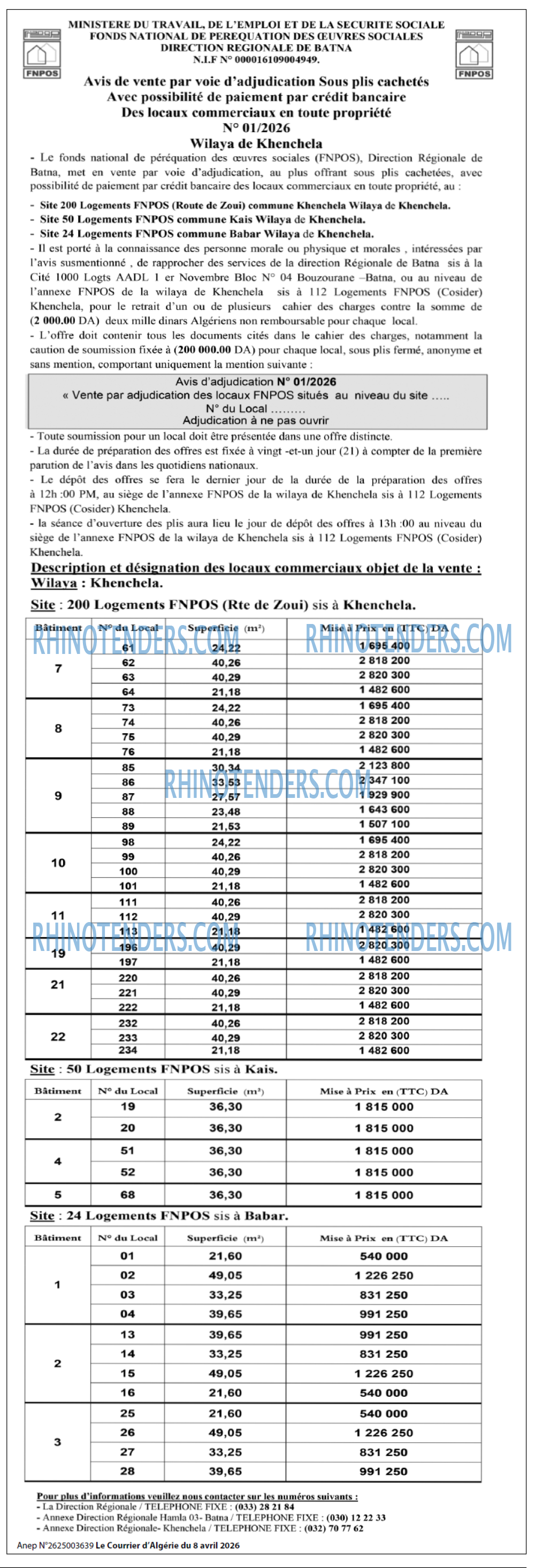 Le Courrier d'Algerie