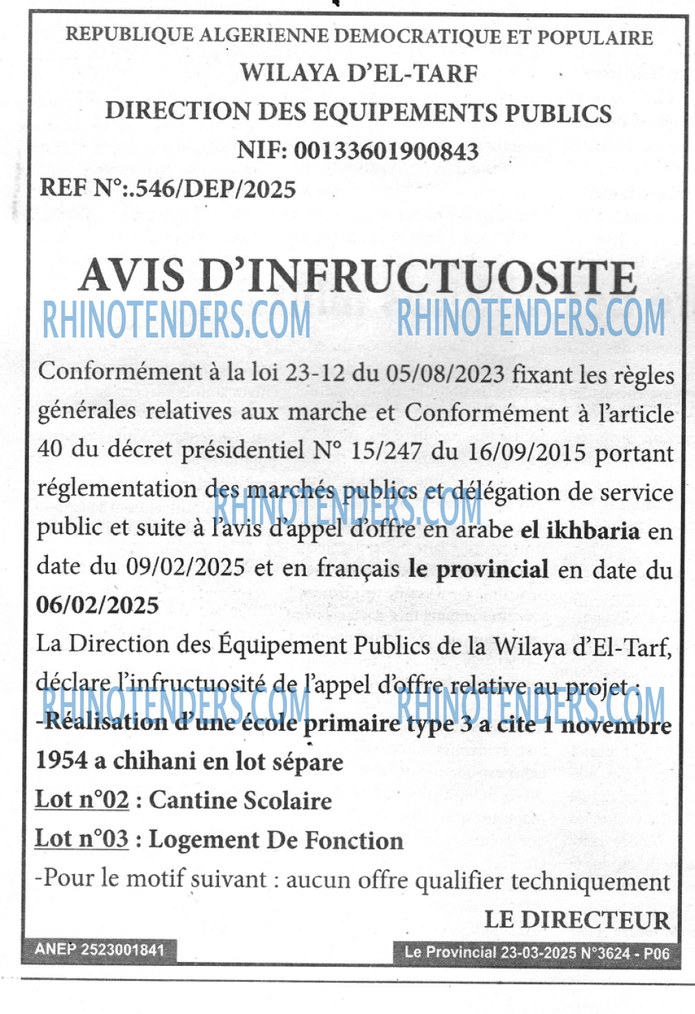 LE PROVINCIAL