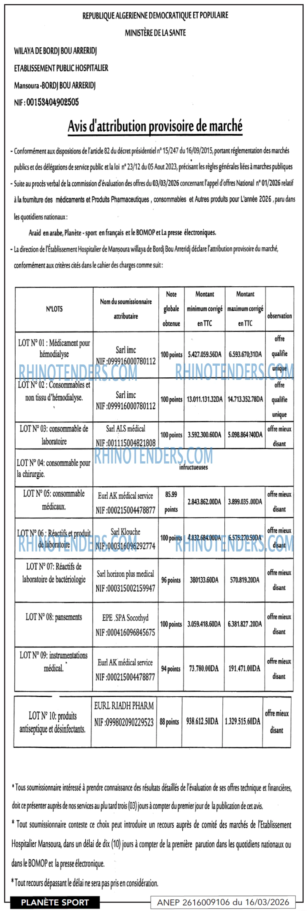PLANETE SPORT