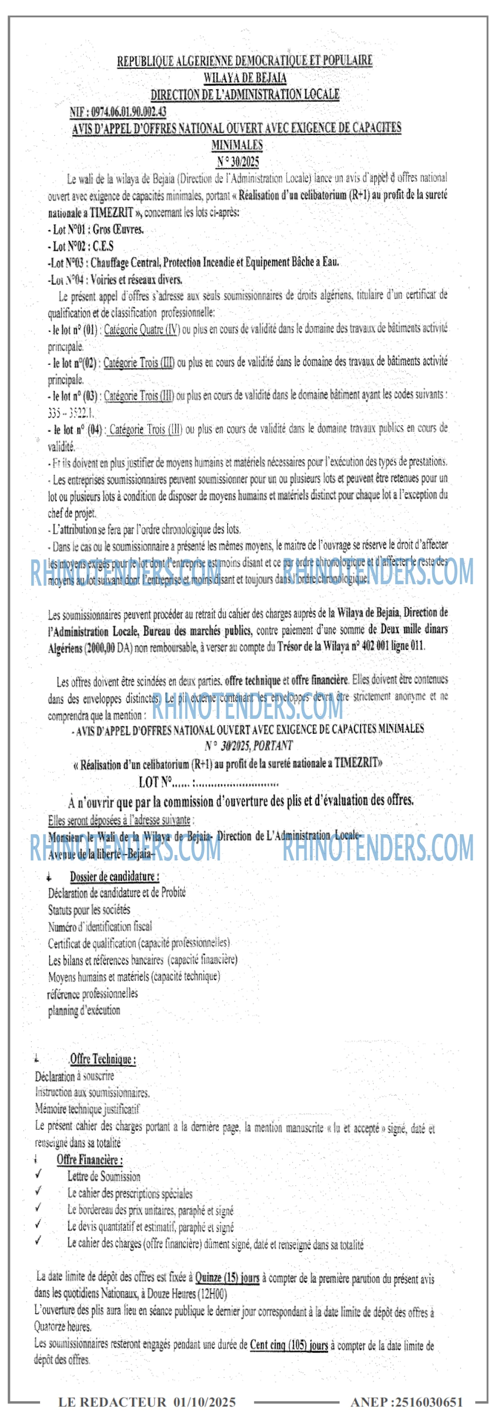 LE REDACTEUR