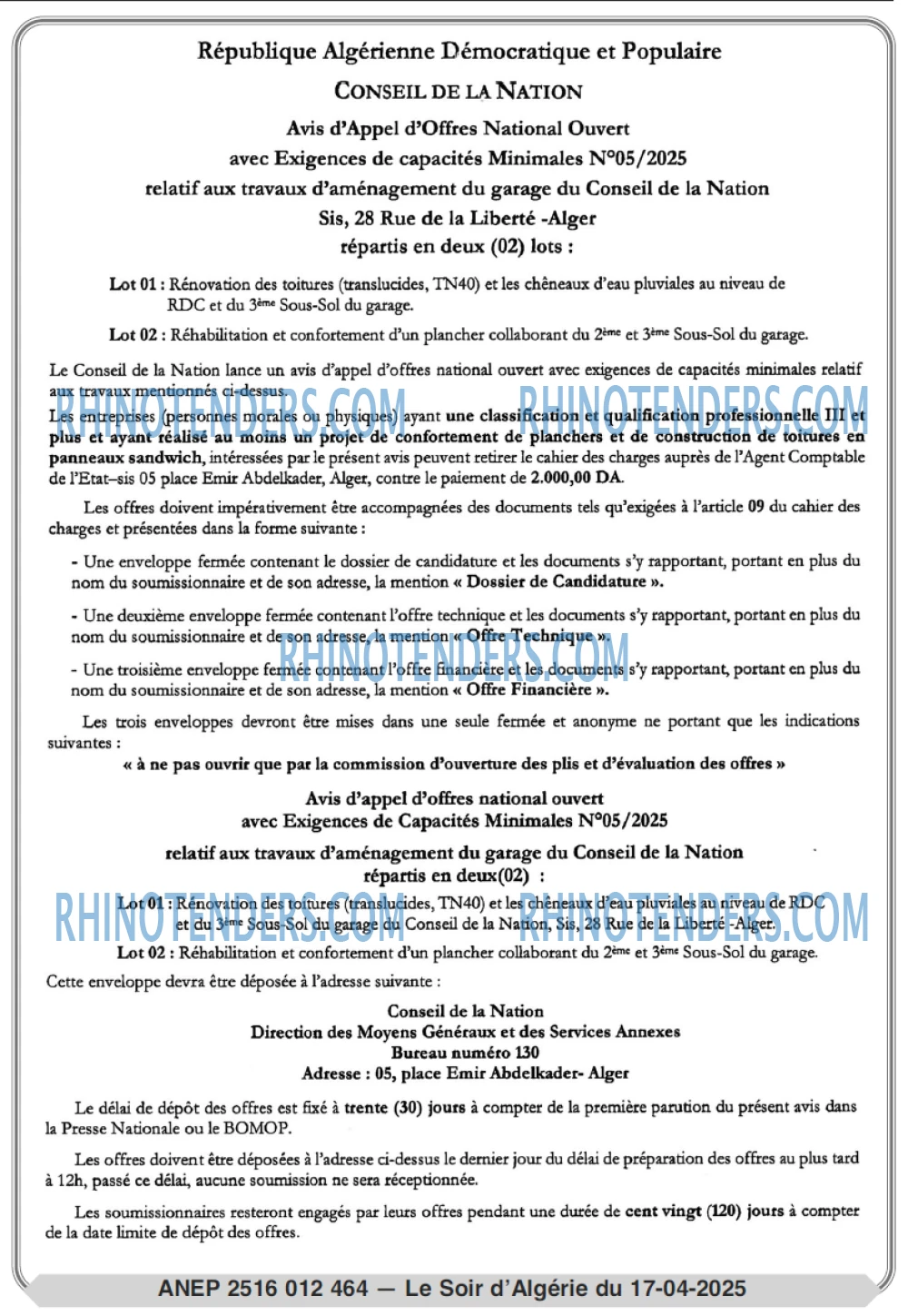 Le Jour d'Algérie