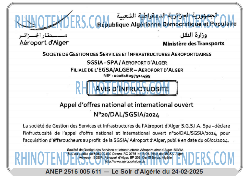 LE SOIR D'ALGERIE